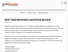 Tablet Screenshot of getcloudlet.com